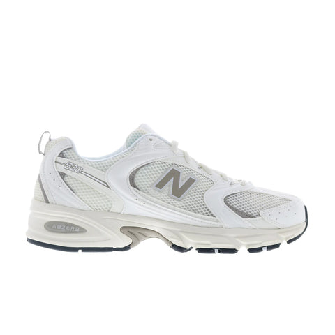 New Balance 530 U530CSB Mens White Mesh Lace Up Lifestyle Sneakers Shoes