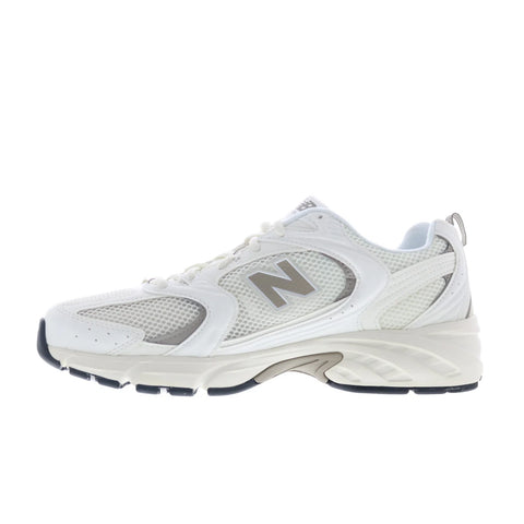 New Balance 530 U530CSB Mens White Mesh Lace Up Lifestyle Sneakers Shoes