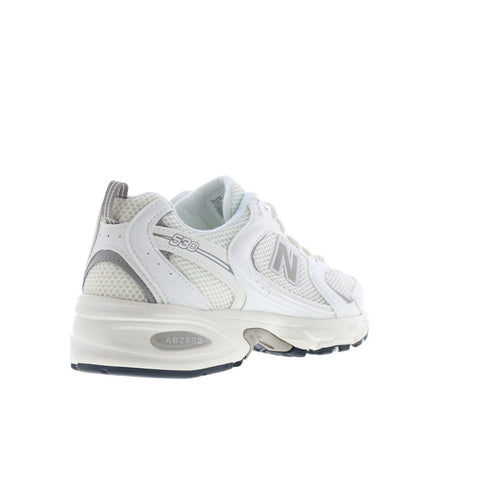 New Balance 530 U530CSB Mens White Mesh Lace Up Lifestyle Sneakers Shoes