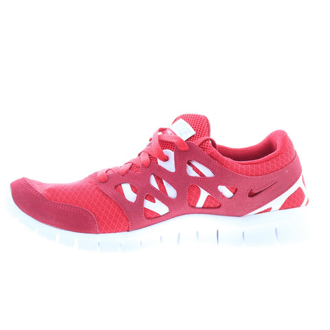 Nike Free Run 2 537732-604 Mens Red Canvas Athletic Running Shoes