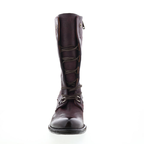 A.S. 98 Opie 548213-201 Womens Burgundy Leather Lace Up Casual Dress Boots