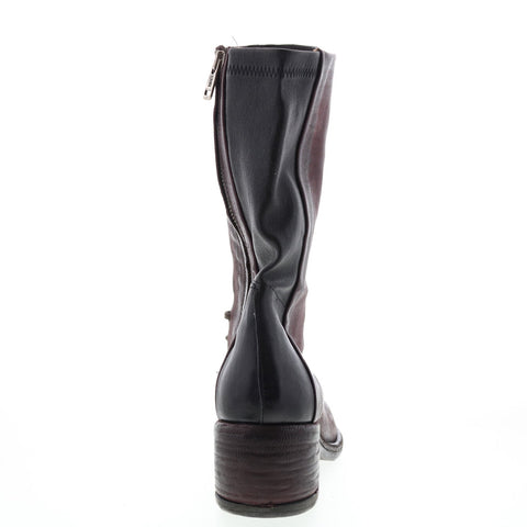 A.S. 98 Opie 548213-201 Womens Burgundy Leather Lace Up Casual Dress Boots