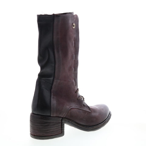 A.S. 98 Opie 548213-201 Womens Burgundy Leather Lace Up Casual Dress Boots