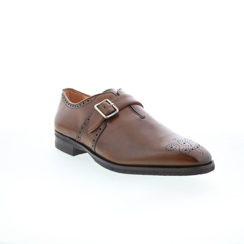 Zelli Italia Antonio Calfskin Loafers Mens Brown Leather Loafers Casual Shoes