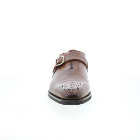 Zelli Italia Antonio Calfskin Loafers Mens Brown Leather Loafers Casual Shoes
