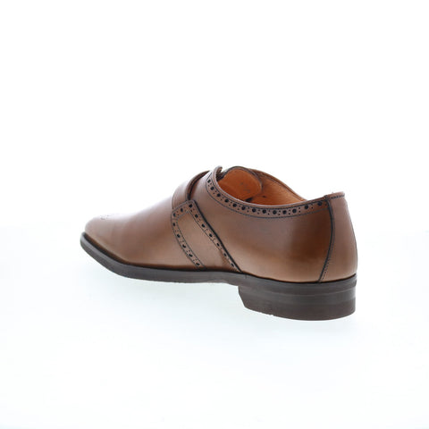 Zelli Italia Antonio Calfskin Loafers Mens Brown Leather Loafers Casual Shoes