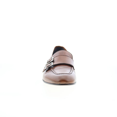 Zelli Italia Gatto Calfskin Mens Brown Loafers & Slip Ons Casual Shoes