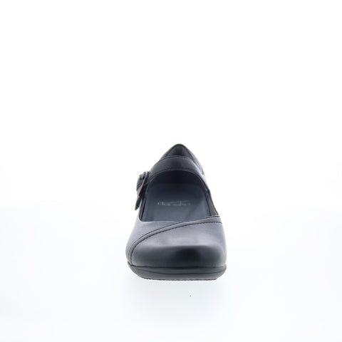 Dansko Fawna 5511-020200 Womens Black Leather Mary Jane Flats Shoes