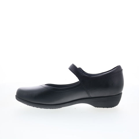 Dansko Fawna 5511-020200 Womens Black Leather Mary Jane Flats Shoes