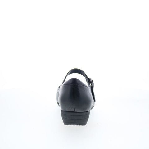 Dansko Fawna 5511-020200 Womens Black Leather Mary Jane Flats Shoes