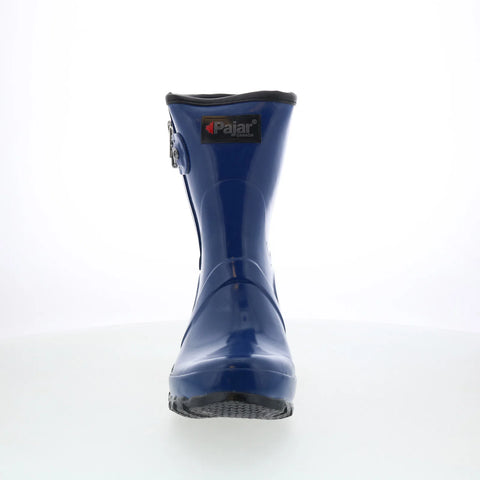 Pajar Mariah Rubber 55637 Womens Blue Synthetic Pull On Casual Dress Boots