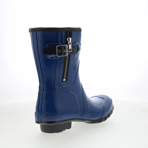Pajar Mariah Rubber 55637 Womens Blue Synthetic Pull On Casual Dress Boots