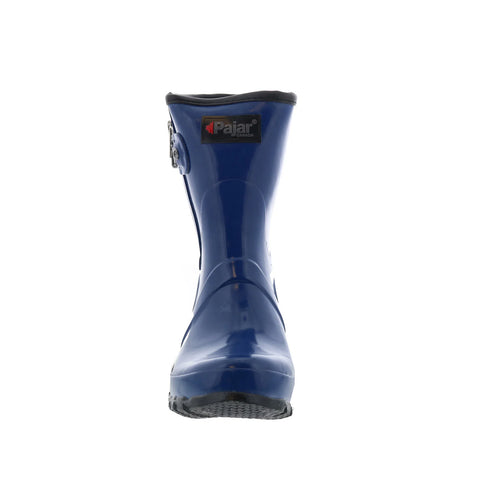 Pajar Mariah Rubber 55637 Womens Blue Synthetic Pull On Casual Dress Boots