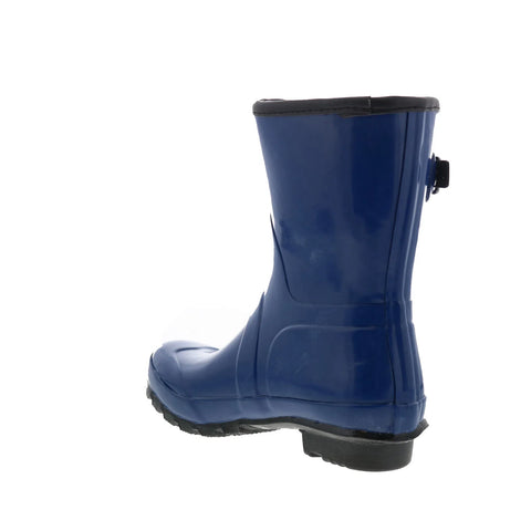 Pajar Mariah Rubber 55637 Womens Blue Synthetic Pull On Casual Dress Boots