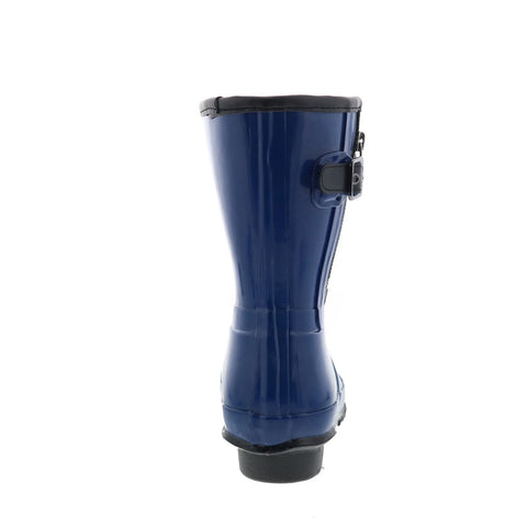 Pajar Mariah Rubber 55637 Womens Blue Synthetic Pull On Casual Dress Boots