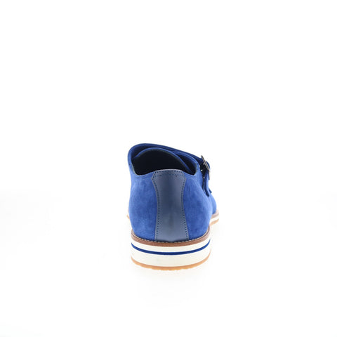 Zelli Italia Leggera Blue Suede Mens Blue Loafers & Slip Ons Casual Shoes