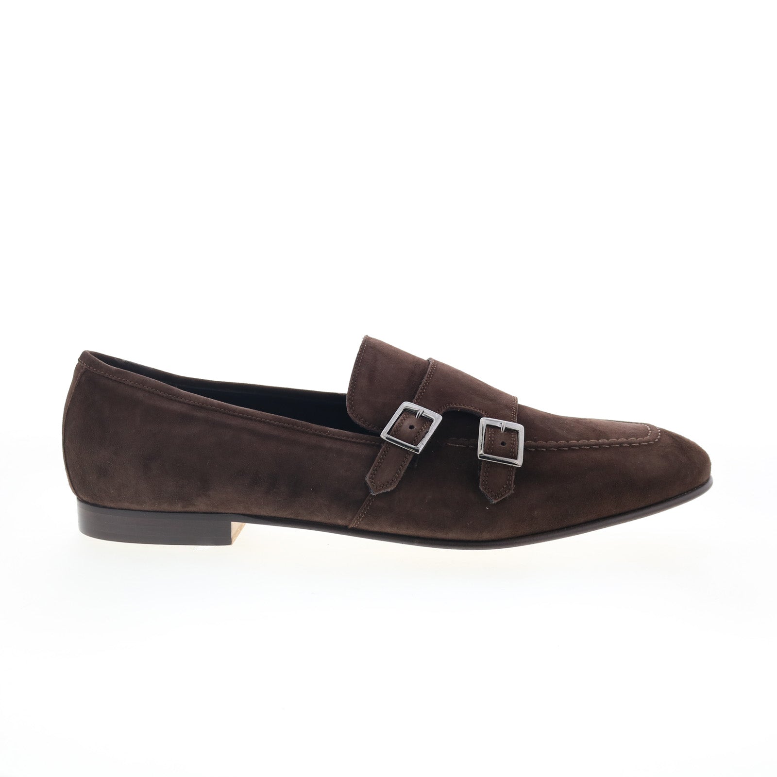 Zelli Italia Gatto Goat Suede Mens Brown Loafers & Slip Ons 