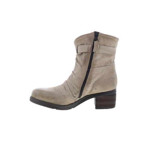 Miz Mooz Sidney 560283-101-6477 Womens Brown Leather Casual Dress Boots