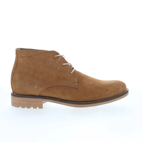 T.B. Phelps 5716-9-100 Mens Brown Nubuck Lace Up Chukkas Boots