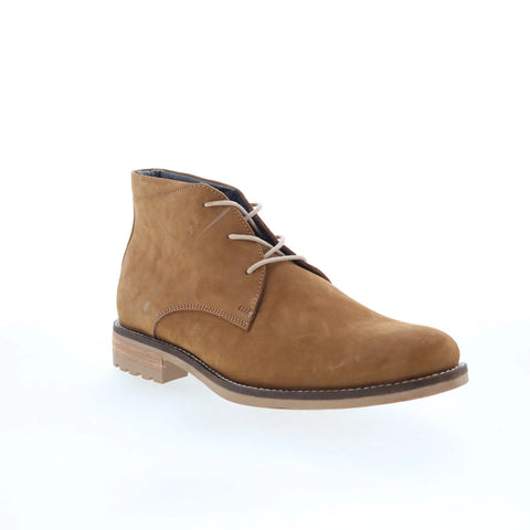 T.B. Phelps 5716-9-100 Mens Brown Nubuck Lace Up Chukkas Boots