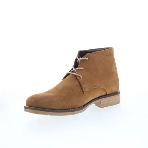 T.B. Phelps 5716-9-100 Mens Brown Nubuck Lace Up Chukkas Boots