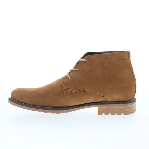 T.B. Phelps 5716-9-100 Mens Brown Nubuck Lace Up Chukkas Boots