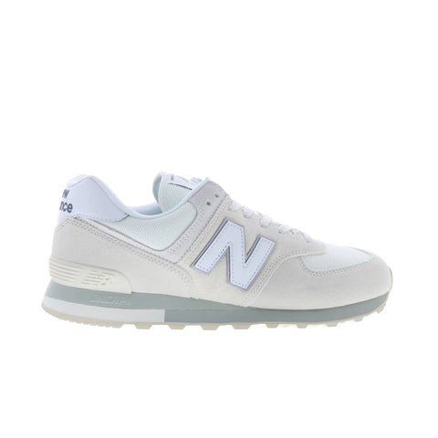 New Balance 574 U5742SP Mens Beige Suede Lace Up Lifestyle Sneakers Shoes