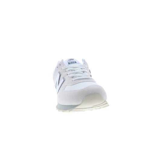 New Balance 574 U5742SP Mens Beige Suede Lace Up Lifestyle Sneakers Shoes