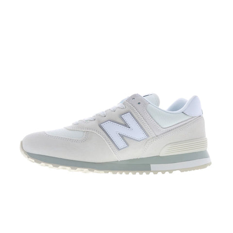 New Balance 574 U5742SP Mens Beige Suede Lace Up Lifestyle Sneakers Shoes