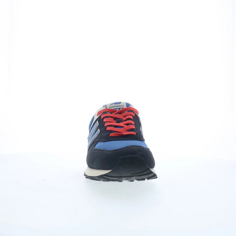 New Balance 574 U574RBA Mens Blue Suede Lace Up Lifestyle Sneakers Shoes