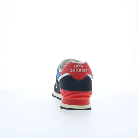 New Balance 574 U574RBA Mens Blue Suede Lace Up Lifestyle Sneakers Shoes