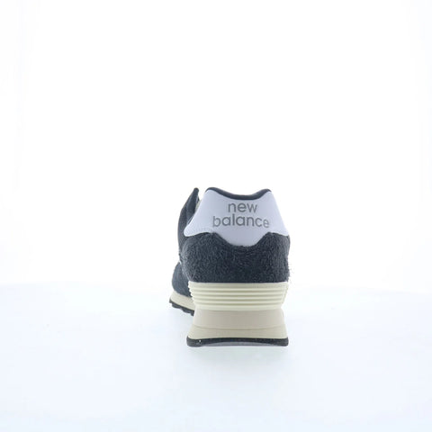 New Balance 574 U574RBH Mens Gray Suede Lace Up Lifestyle Sneakers Shoes