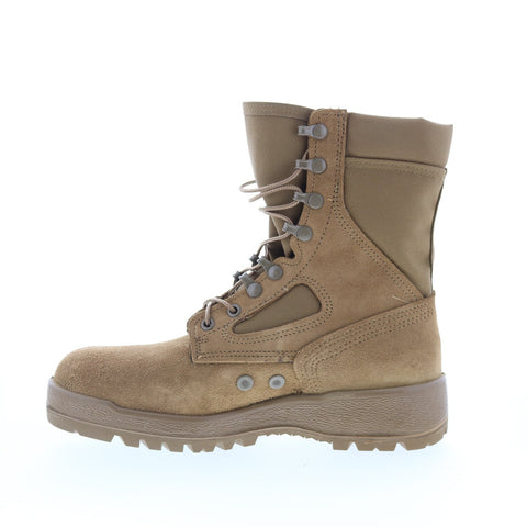 McRae Marine Hot Weather Made In USA Mens Brown Extra Wide Tactical Boots