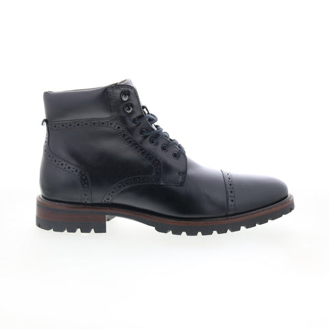 Johnston & Murphy XC Flex Cody Wingtip Boot Mens Black Casual Dress Boots