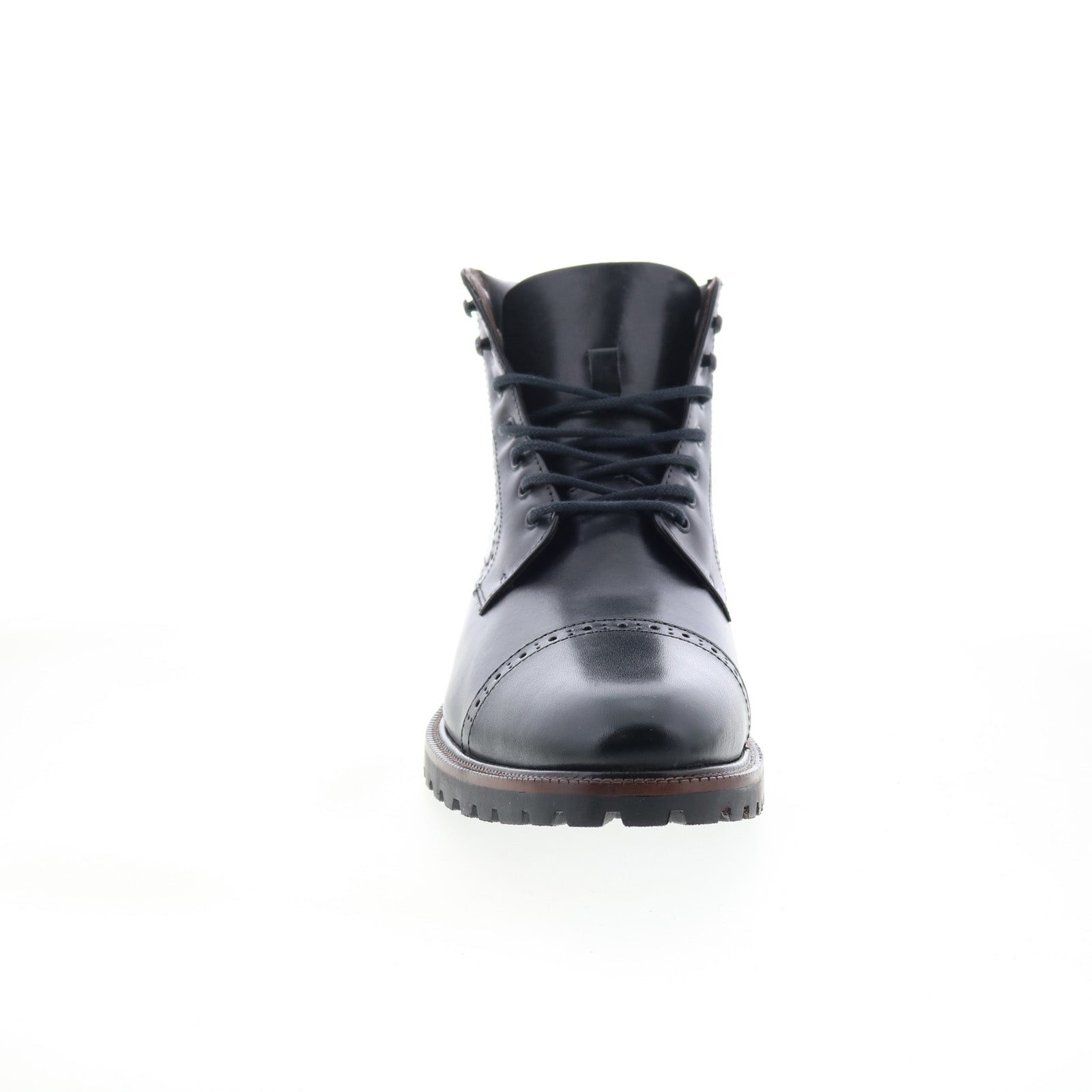 Johnston & Murphy XC Flex Cody Wingtip Boot Mens Black Casual Dress Bo