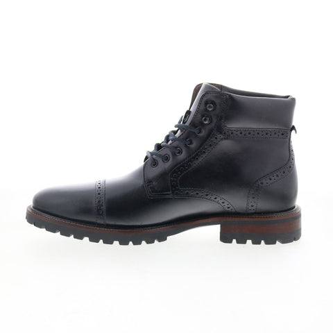 Johnston & Murphy XC Flex Cody Wingtip Boot Mens Black Casual Dress Boots