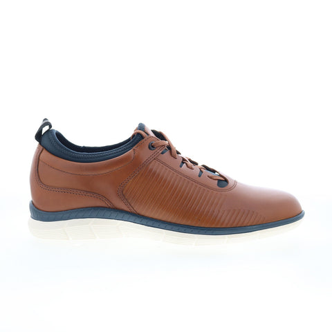 Johnston & Murphy 59-3650 Mens Brown Leather Oxfords & Lace Ups Casual Shoes