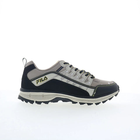 Fila Evergrand 5JM01568-090 Womens Gray Mesh Lace Up Athletic Running Shoes
