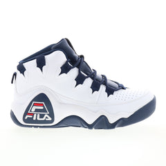 Fila Grant Hill 1 5BM00528-125 Womens White Leather Athletic Basketball Shoes