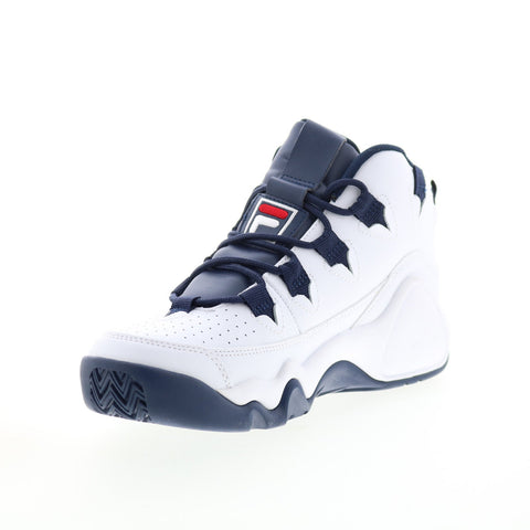 Fila Grant Hill 1 5BM00528-125 Womens White Leather Athletic Basketball Shoes