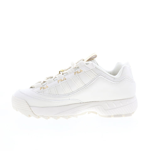Fila D Formation 5CM00776-090 Womens White Synthetic Lifestyle Sneakers Shoes