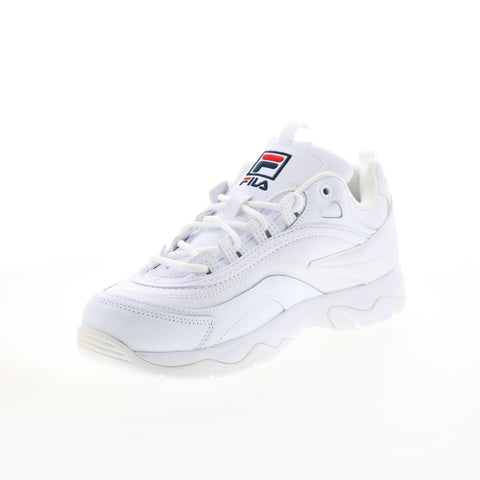 Fila Disarray 5CM00783-125 Womens Leather White Lifestyle Sneakers Shoes