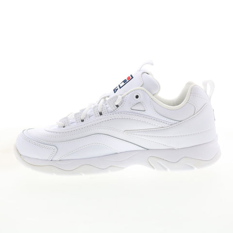 Fila Disarray 5CM00783-125 Womens Leather White Lifestyle Sneakers Shoes