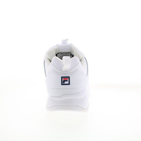 Fila Disarray 5CM00783-125 Womens Leather White Lifestyle Sneakers Shoes