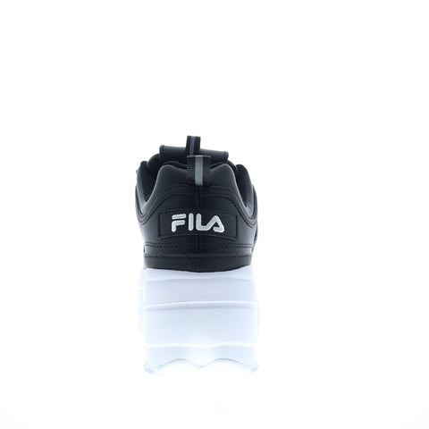 Fila Disruptor II Wedge 5CM01842-013 Womens Black Lifestyle Sneakers Shoes
