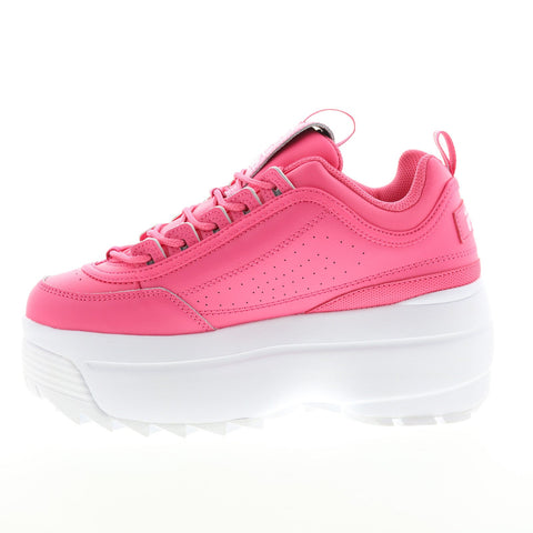 Fila Disruptor II Wedge 5CM01842-661 Womens Pink Lifestyle Sneakers Shoes