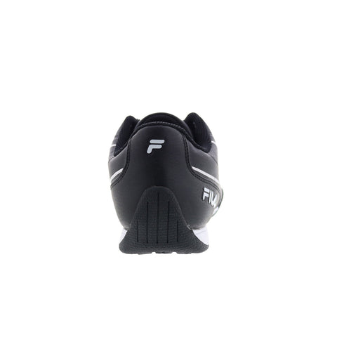 Fila Forlani Outline Flag Womens Black Motorsport Inspired Sneakers Shoes