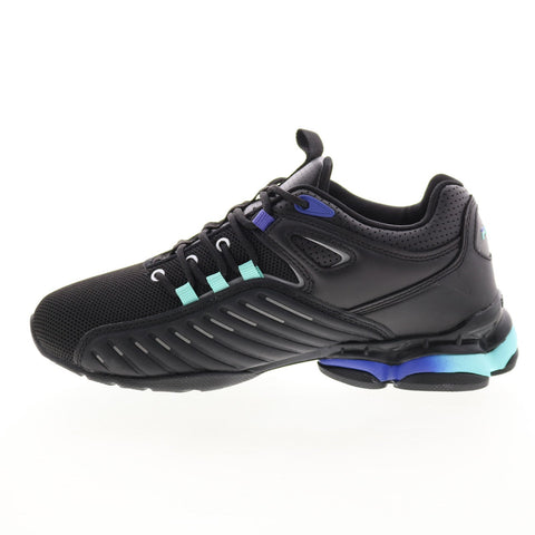 Fila Sonic Fuel Re- Energized Womens Black Leather Lifestyle Sneakers Shoes
