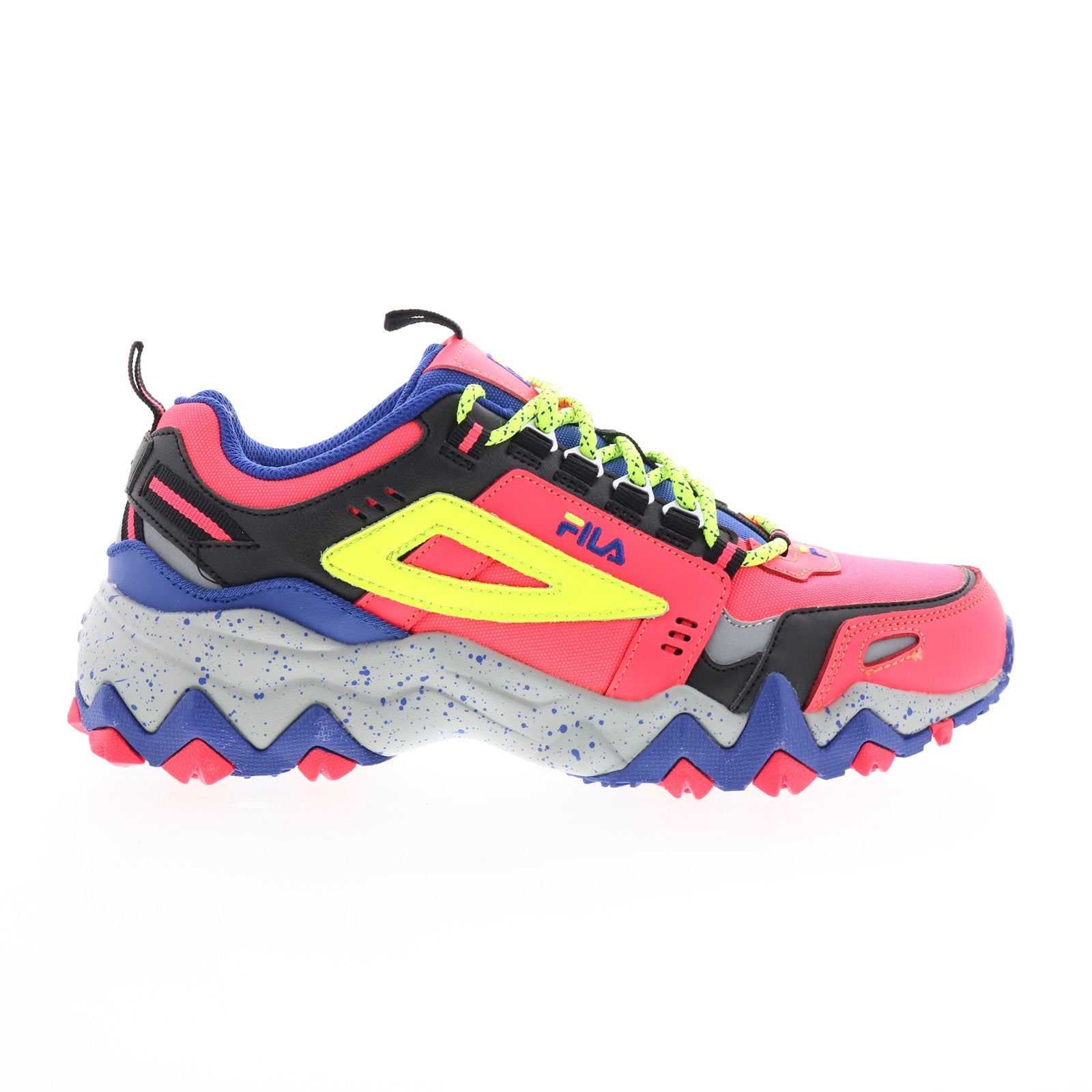 Fila Oakmont Trail 5JM00950-675 Womens Pink Leather Athletic