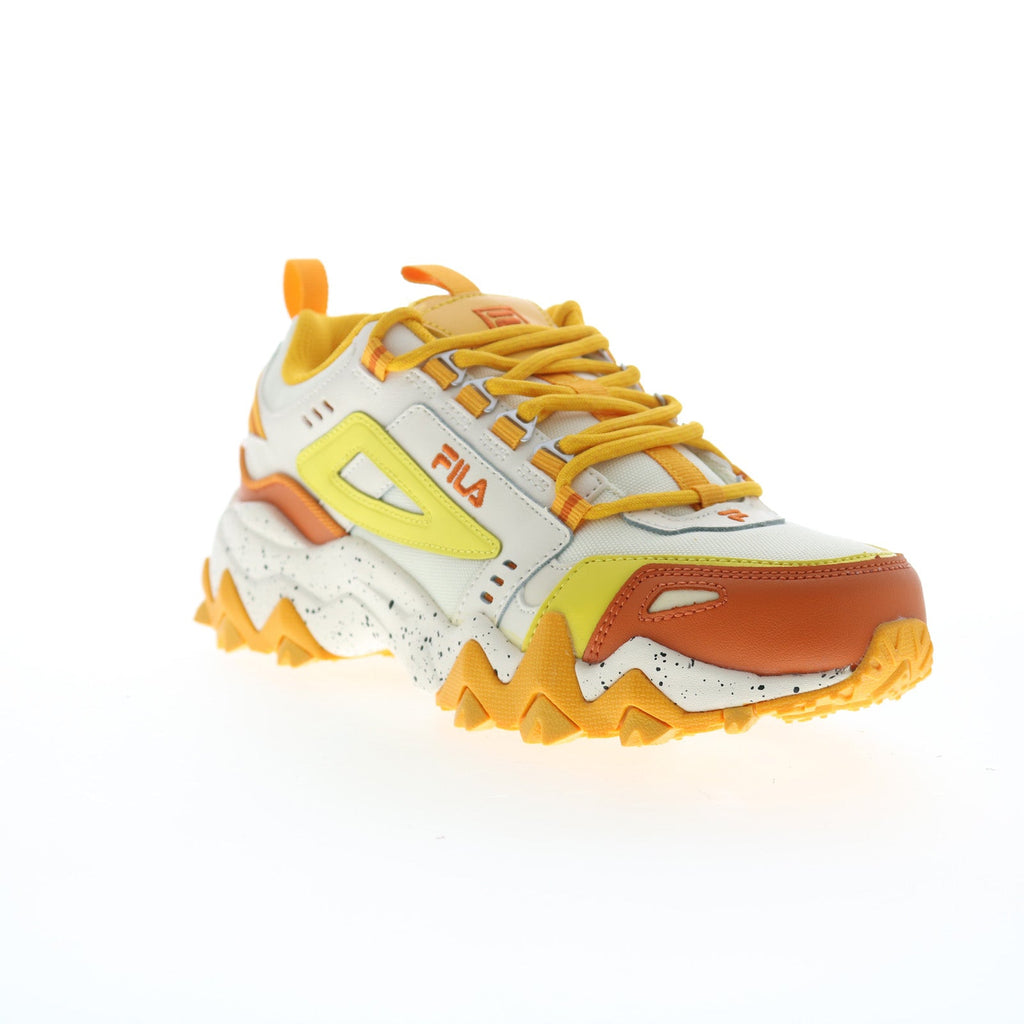 Fila Oakmont Trail 5JM01943-136 Womens Orange Leather Athletic Hiking ...